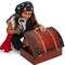 Pirate Captain Gold Hook - Toy Pirates Costume Accessories Plastic Sleeve Dress Up Prop for Adults and Kids